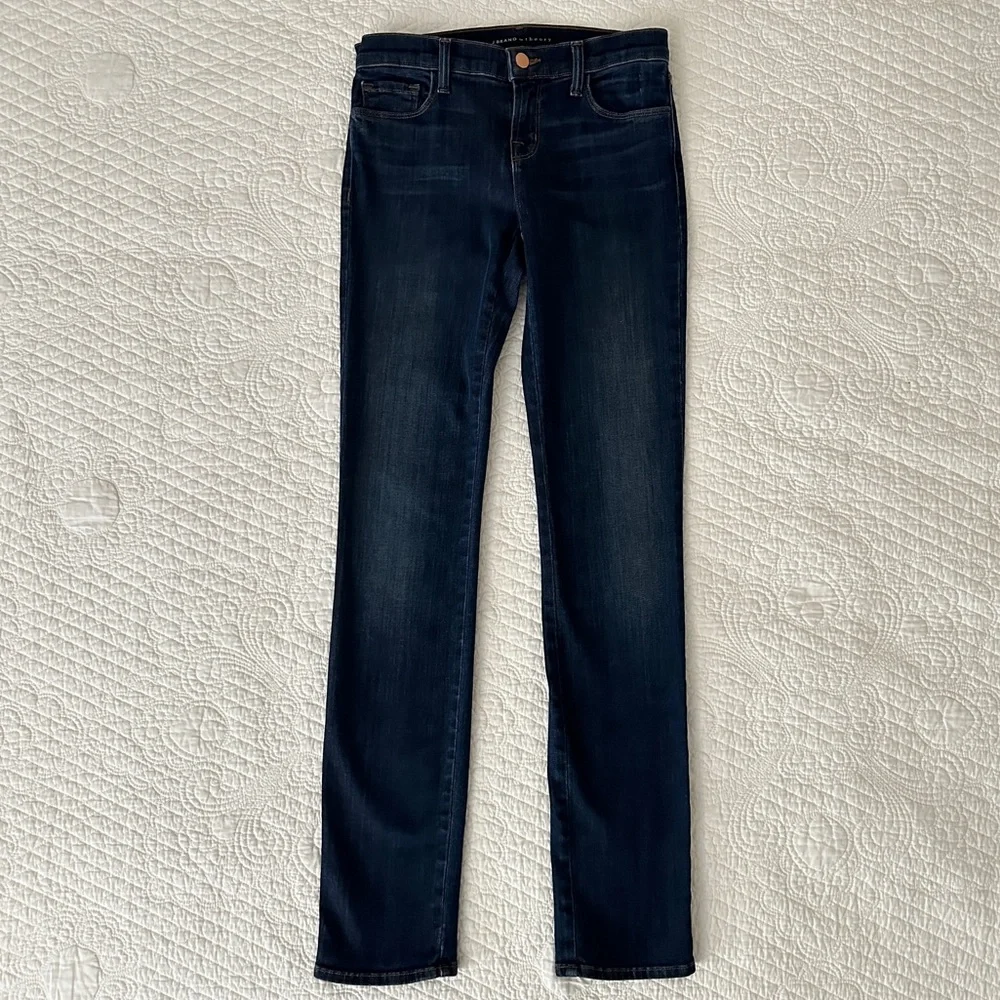J Brand for Theory Rail Low Rise Skinny Jeans Denim Women’s 26 - Picture 2 of 11